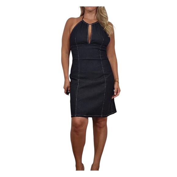 Polo Jeans Co. by Ralph Lauren Dresses & Skirts - Polo Jeans Co. Ralph Lauren Y2K Jean Halter Dress